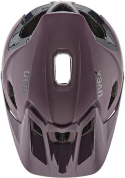 Uvex Quatro Integrale Mountainbike Helm - Plum-deepspace Mat/shiny -Fahrradausrüstungs Geschäft uvex quatro integrale MTB Fahrradhelm plum deep space mat 5