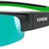 Uvex Sportstyle 215 Sportbrille Black Mat Green