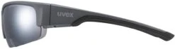 Uvex Sportstyle 215 Sportbrille Grey Mat -Fahrradausrüstungs Geschäft uvex sportstyle 215 sportbrille fahrradbrille grey silver 3