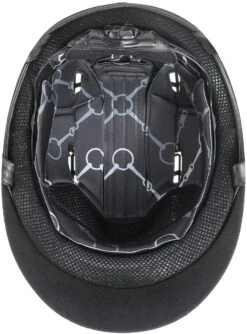 Uvex Suxxeed Glamour Dressur-Reithelm - Blue -Fahrradausrüstungs Geschäft uvex suxxeed glamour reithelm dressur blue 4