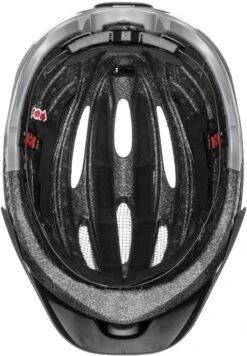 Uvex True Fahrradhelm - Black-grey -Fahrradausrüstungs Geschäft uvex true damen fahrradhelm black grey 3